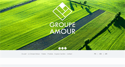 Desktop Screenshot of groupeamour.com